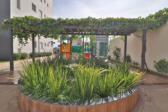 Área comum de apartamento para alugar com 2 quartos, 58m² em Jardim Holanda, Uberlândia