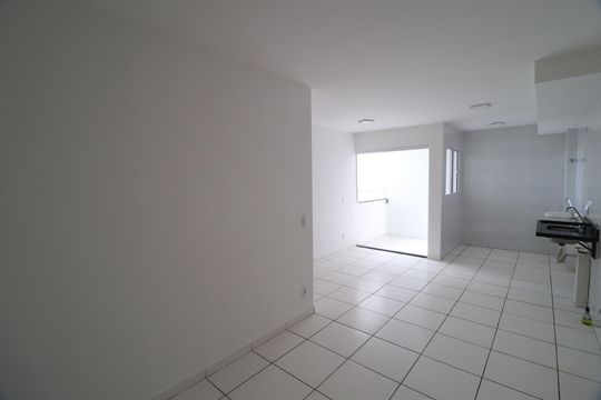 Sala de apartamento para alugar com 2 quartos, 52m² em Flamboyant, Uberlândia