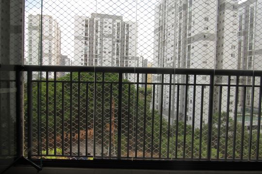 Varanda de apartamento à venda com 1 quarto, 41m² em Continental, Osasco