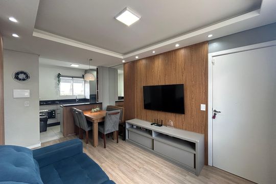 Sala de apartamento à venda com 2 quartos, 61m² em Santo Afonso, Novo Hamburgo
