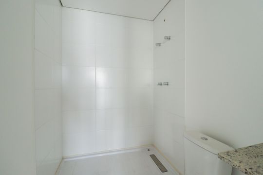 Banheiro da Suíte de apartamento à venda com 1 quarto, 67m² em Santana, São Paulo