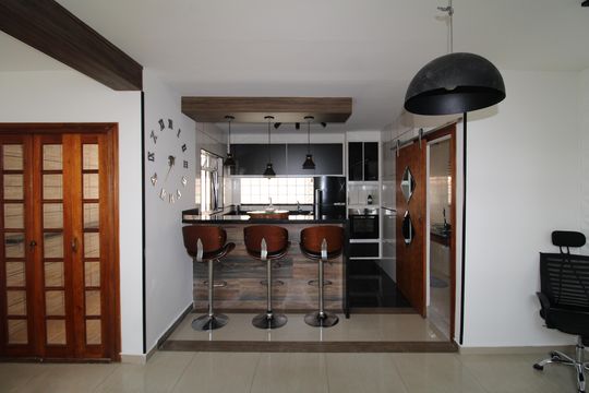 Sala / Cozinha de casa à venda com 2 quartos, 108m² em Santana, São Paulo