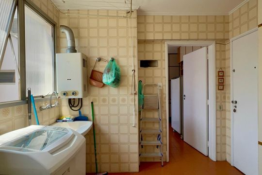 Área de Serviço de apartamento à venda com 3 quartos, 185m² em Alto de Pinheiros, São Paulo