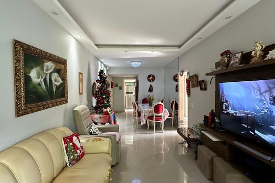 Sala de apartamento à venda com 2 quartos, 106m² em Recreio dos Bandeirantes, Rio de Janeiro