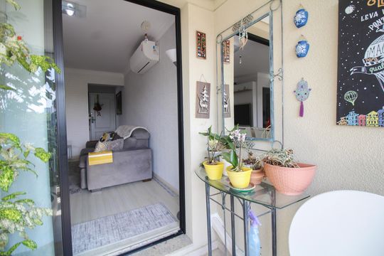 Sala - Varanda de apartamento à venda com 3 quartos, 67m² em Mooca, São Paulo