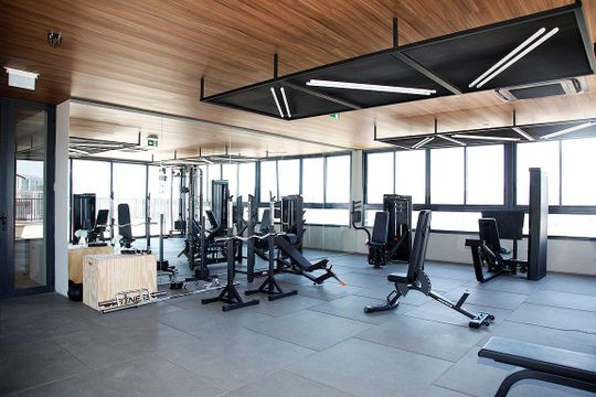 Área Comum - Academia de kitnet/studio para alugar com 1 quarto, 27m² em Cidade Baixa, Porto Alegre