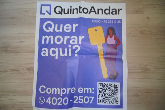 PLACA de apartamento à venda com 2 quartos, 49m² em Santo Afonso, Novo Hamburgo