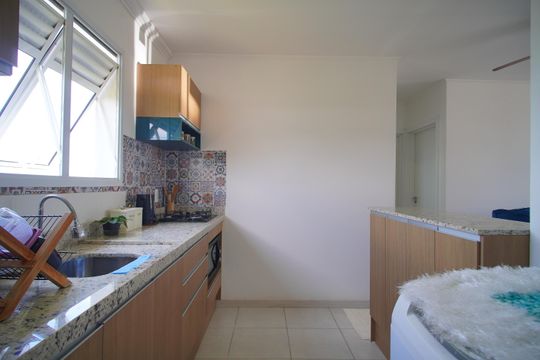 Cozinha de apartamento à venda com 2 quartos, 49m² em Santo Afonso, Novo Hamburgo