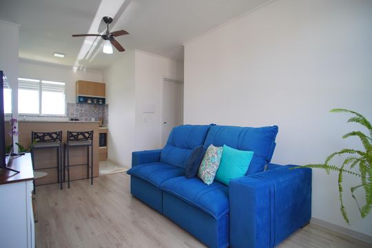 Sala de apartamento à venda com 2 quartos, 49m² em Santo Afonso, Novo Hamburgo