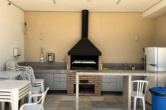 Área comum - Churrasqueira de apartamento à venda com 2 quartos, 62m² em Vila Romana, São Paulo