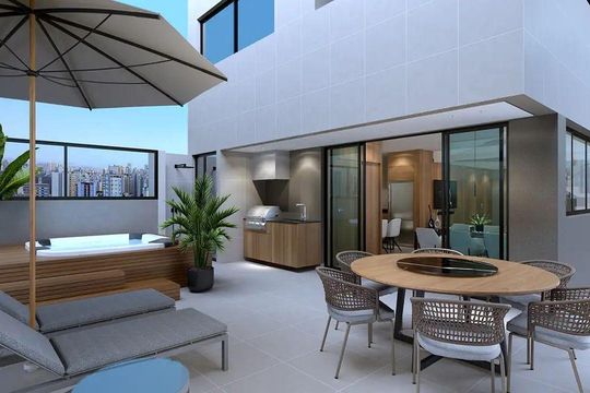 Apartamento à venda com 3 quartos, 159m² em Castelo, Belo Horizonte