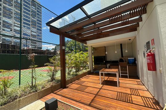 Área comum - Churrasqueira de apartamento para alugar com 1 quarto, 50m² em Melville Empresarial Ii, Barueri