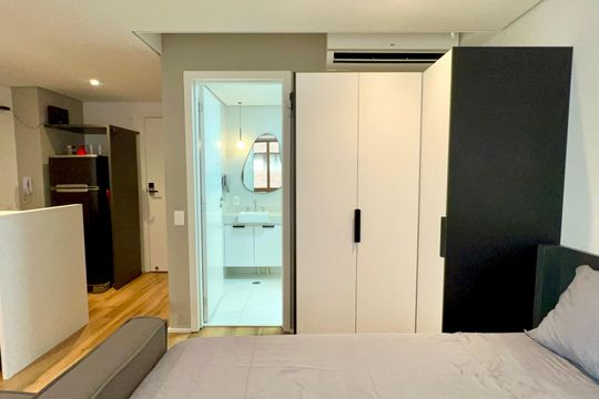 Quarto de kitnet/studio à venda com 1 quarto, 26m² em Pinheiros, São Paulo