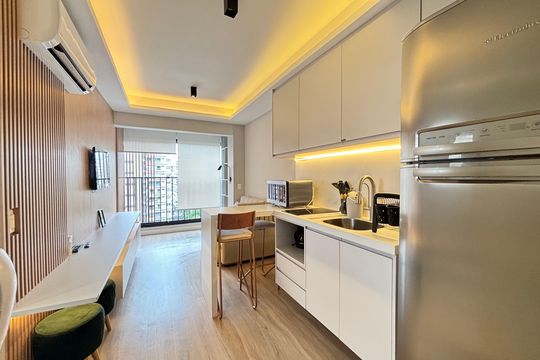 Apartamento à venda com 1 quarto, 29m² em Indianópolis, São Paulo