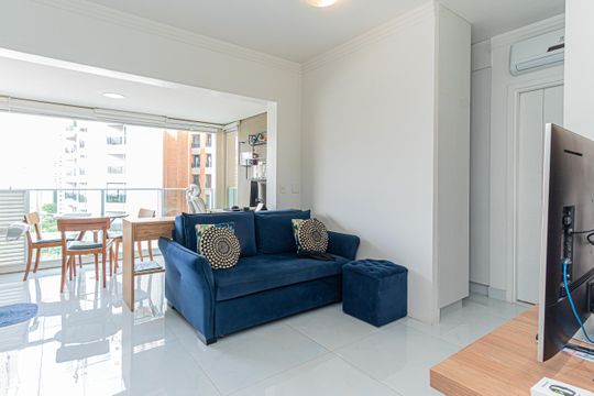 Apartamento à venda com 1 quarto, 39m² em Cidade Monções, São Paulo