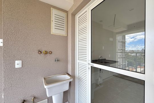 Área de Serviço de apartamento à venda com 2 quartos, 59m² em Santo Amaro, São Paulo