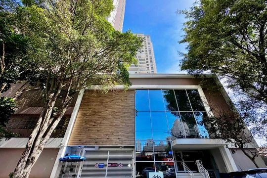 Fachada  de apartamento à venda com 2 quartos, 59m² em Santo Amaro, São Paulo