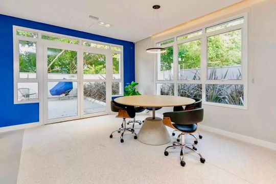 Coworking  de apartamento à venda com 2 quartos, 59m² em Santo Amaro, São Paulo
