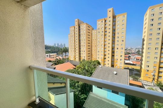 Varanda da Sala de apartamento à venda com 2 quartos, 62m² em Jardim São Judas Tadeu, Guarulhos