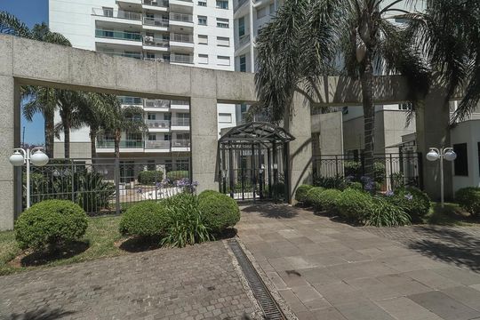 Fachada de apartamento à venda com 2 quartos, 65m² em Jardim Europa, Porto Alegre