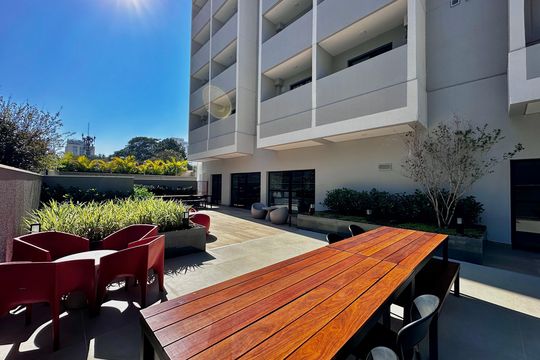 Terraço Coworking  de kitnet/studio à venda com 1 quarto, 37m² em Jardim das Acacias, São Paulo