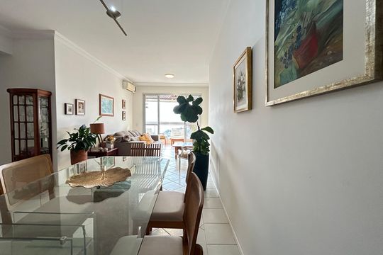 Sala de apartamento para alugar com 3 quartos, 140m² em Abraão, Florianópolis