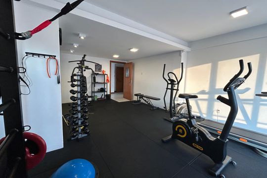 Área comum - Academia de apartamento para alugar com 3 quartos, 140m² em Abraão, Florianópolis