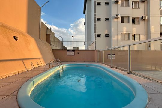 Área comum - Piscina de apartamento para alugar com 3 quartos, 140m² em Abraão, Florianópolis
