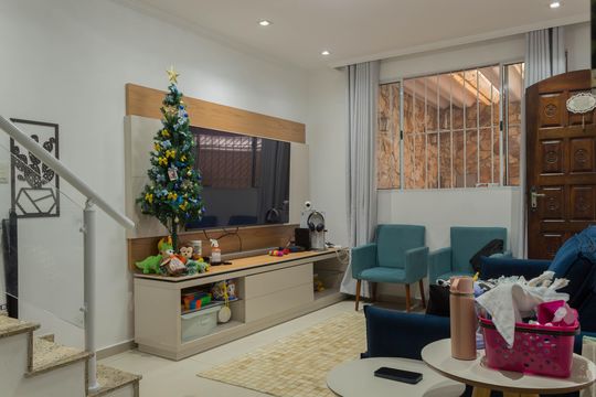 Sala de casa à venda com 3 quartos, 179m² em Vila Jordanopolis, São Bernardo do Campo