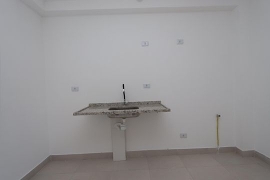 Detalhe Cozinha de apartamento à venda com 1 quarto, 33m² em Quinta da Paineira, São Paulo