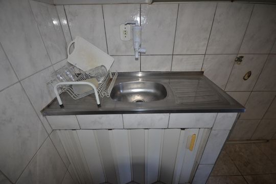 Cozinha/Área de serviço de kitnet/studio para alugar com 1 quarto, 18m² em Osvaldo Cruz, Rio de Janeiro