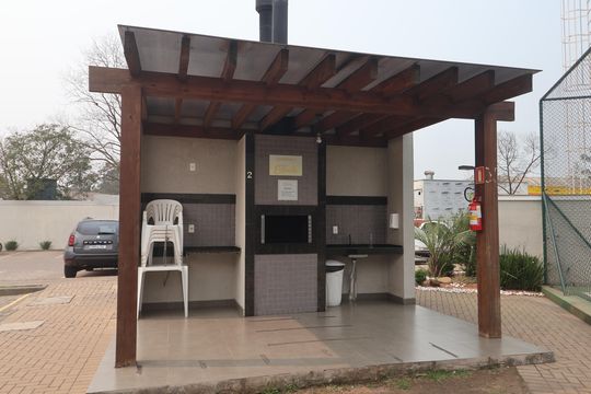 Área comum - Churrasqueira de apartamento à venda com 2 quartos, 50m² em Marechal Rondon, Canoas