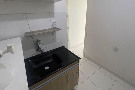 Cozinha - Armários de apartamento à venda com 1 quarto, 30m² em Campos Elíseos, São Paulo