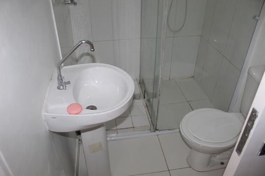 Banheiro de apartamento à venda com 1 quarto, 30m² em Campos Elíseos, São Paulo