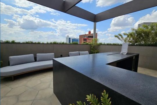 Área comum de apartamento para alugar com 1 quarto, 47m² em Santo Agostinho, Belo Horizonte