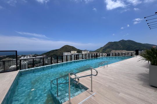 Área comum de apartamento à venda com 3 quartos, 104m² em Recreio dos Bandeirantes, Rio de Janeiro