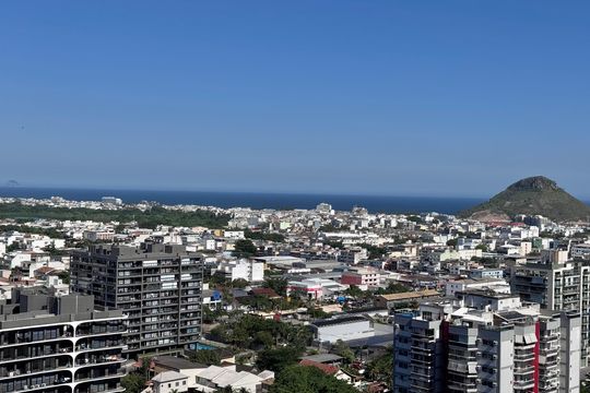 Quarto 2 - Vista de apartamento à venda com 3 quartos, 104m² em Recreio dos Bandeirantes, Rio de Janeiro