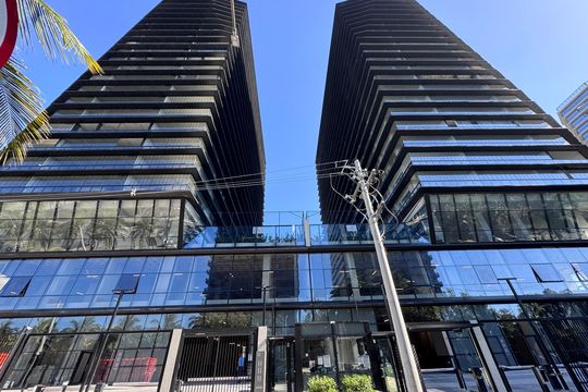 Fachada de apartamento à venda com 3 quartos, 104m² em Recreio dos Bandeirantes, Rio de Janeiro