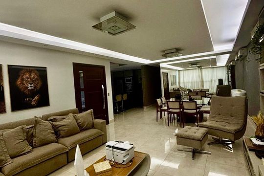 Sala de casa para alugar com 3 quartos, 420m² em Jardim Atlantico, Goiânia