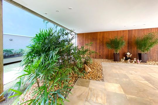 Área comum - Jardim de apartamento à venda com 4 quartos, 274m² em Savassi, Belo Horizonte