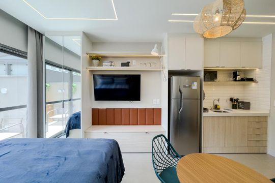 Studio de kitnet/studio à venda com 1 quarto, 33m² em Cerqueira César, São Paulo