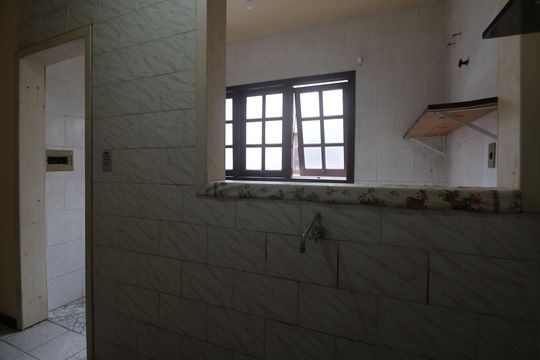 Cozinha de kitnet/studio para alugar com 1 quarto, 46m² em Mathias Velho, Canoas