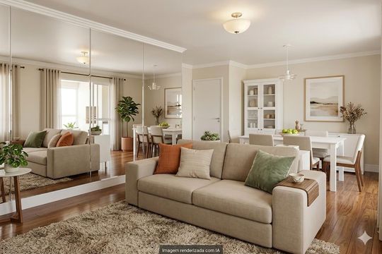 Apartamento para alugar com 3 quartos, 121m² em Jardim Caravelas, São Paulo