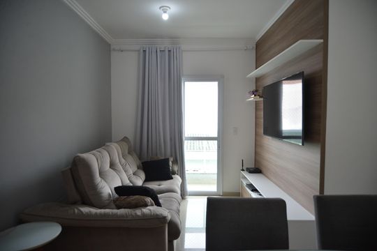 Sala de apartamento à venda com 3 quartos, 146m² em Vila Francisco Matarazzo, Santo André