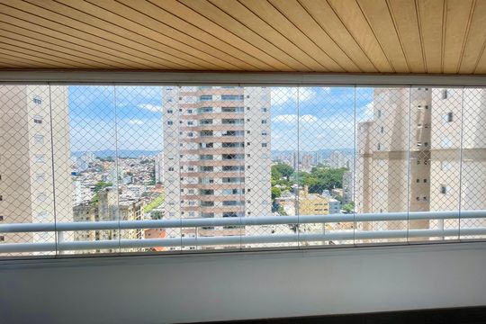 Vista da varanda  de apartamento à venda com 3 quartos, 113m² em Jardim Zaira, Guarulhos