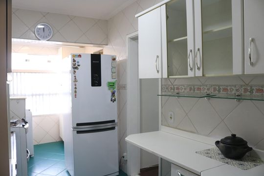 Cozinha de apartamento à venda com 3 quartos, 92m² em Água Branca, São Paulo