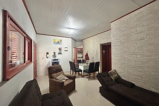 Sala de casa à venda com 3 quartos, 113m² em Canudos, Novo Hamburgo