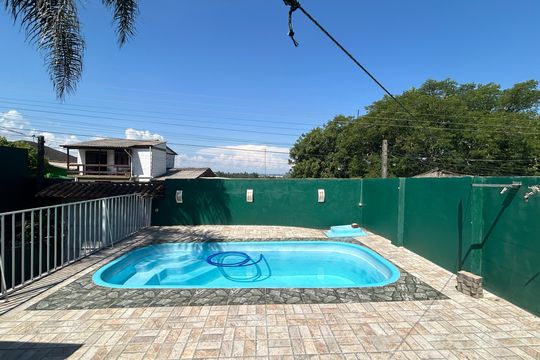 Área comum - Piscina de casa à venda com 3 quartos, 113m² em Canudos, Novo Hamburgo