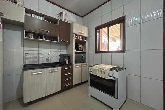 Cozinha de casa à venda com 3 quartos, 113m² em Canudos, Novo Hamburgo