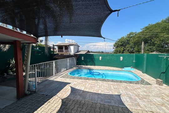 Área comum - Piscina de casa à venda com 3 quartos, 113m² em Canudos, Novo Hamburgo